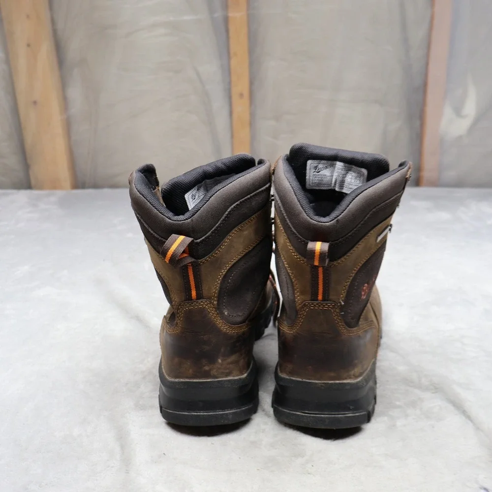 Danner Mens 9 Work Boots Brown Crafter 8 Leather Waterproof 800g Insulated Trail